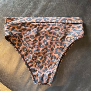 Tan Lines by Sivan Ayla Leopard Print Bottoms
